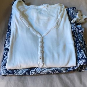 Lands End Pajama Set