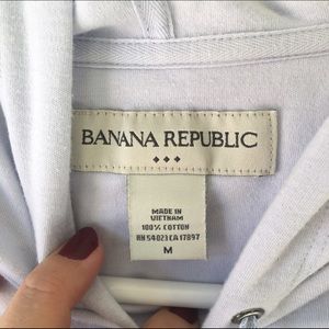 Banana republic hooded shirt