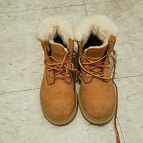 Chestnut kids timbeland boots