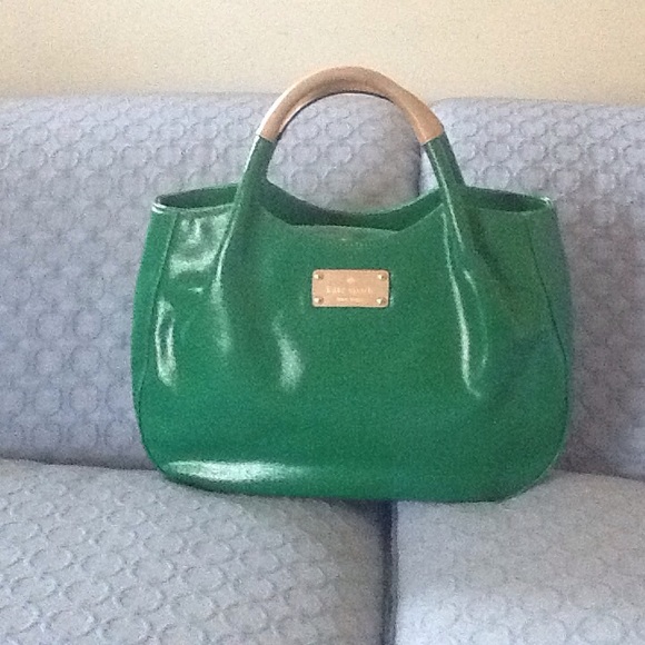 Kate Spade green purse.