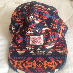 adjustable strap obey printed hat