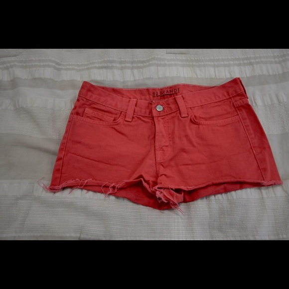 J Brand cut off denim shorts