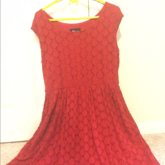Fancy red dress
