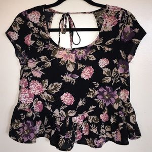Peplum blouse