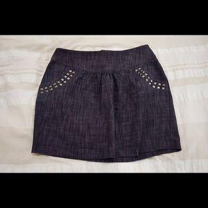 Romeo & Juliet studded mini skirt