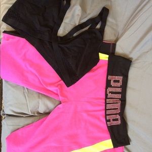 Puma yoga pants never worn NWOT