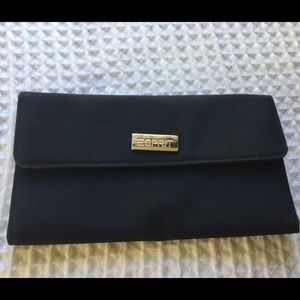 Navy cloth wallet