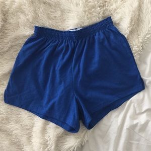 Royal blue soffe shorts