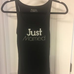 Victoria's Secret, just married tank, sz medium