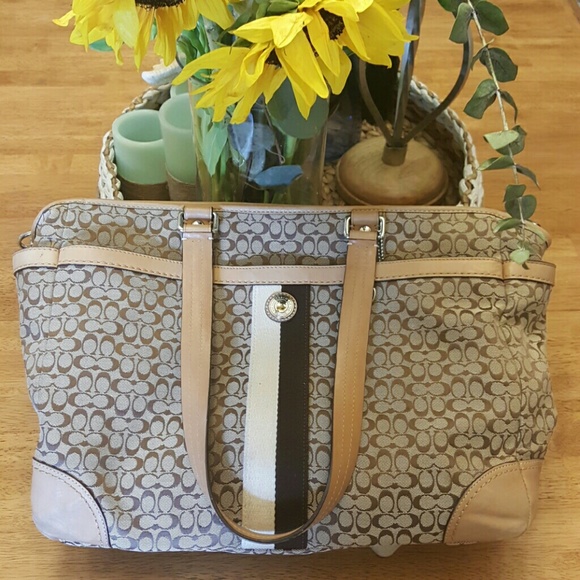 Authentic Coach Diaper Bag