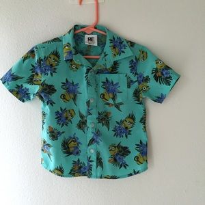 Boys button down t-shirt