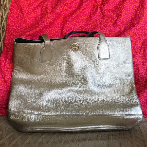 Metallic Gold Tory Burch Bag