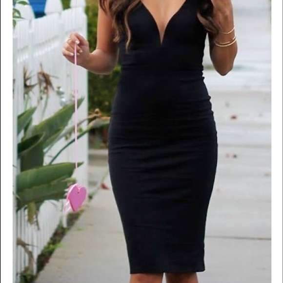 Gorgeous Bebe black dress!!!! Size S