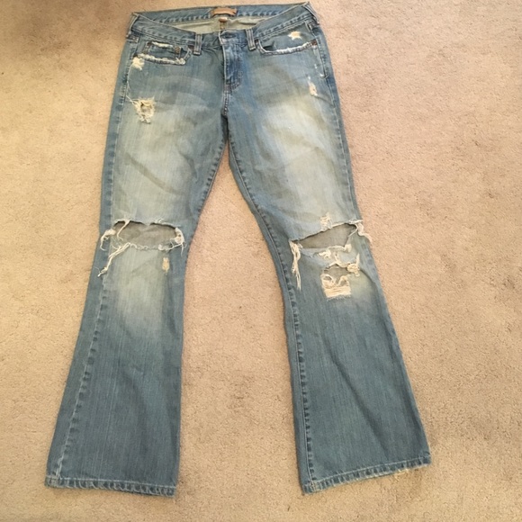 Abercrombie & Fitch Madison style ripped jeans - Picture 1 of 2