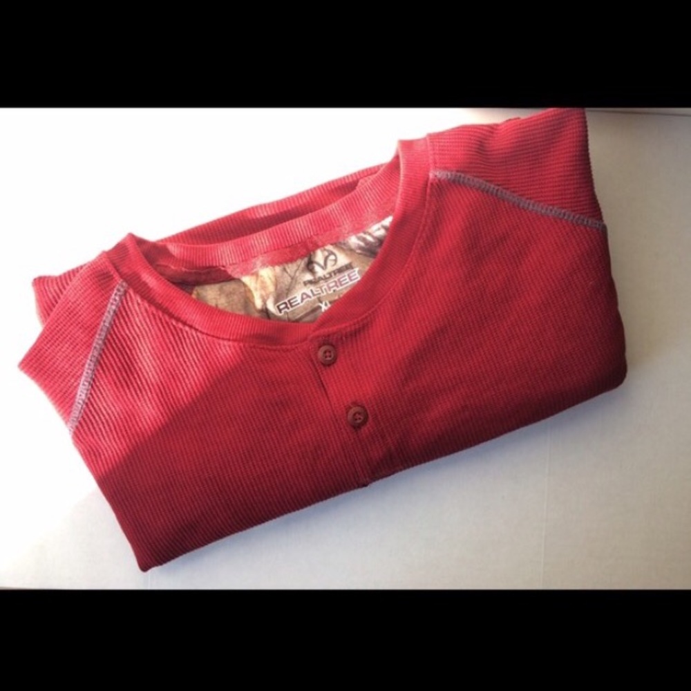 Men's Henley Long Sleeve Shirt (NWOT)