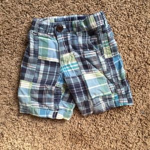 Boys plaid shorts
