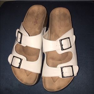 Platform Birkenstock like sandals
