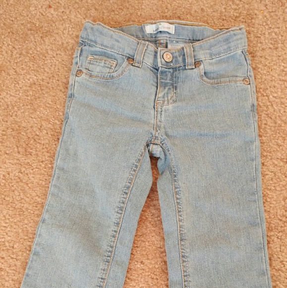Girls flare light wash jeans