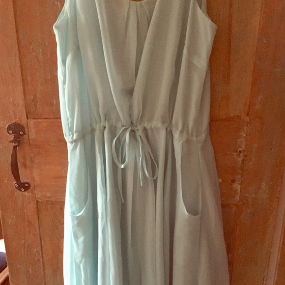 Poetry Baby Blue Dress - Picture 1 of 3