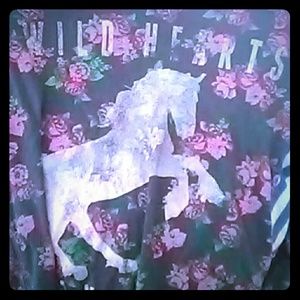 Toddler long sleeve horse shirt,great for winter