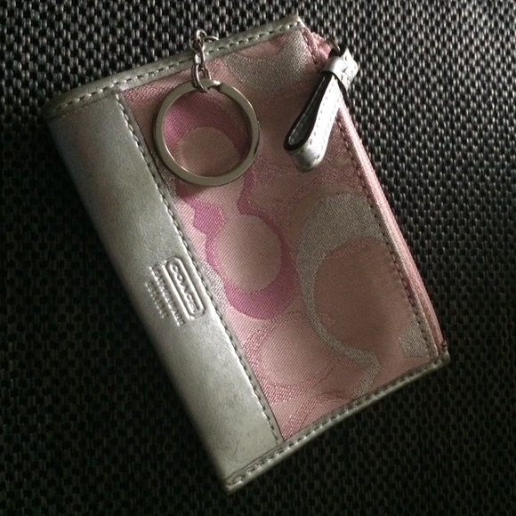 Coach keychain wallet