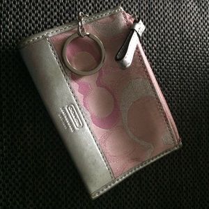 Coach keychain wallet