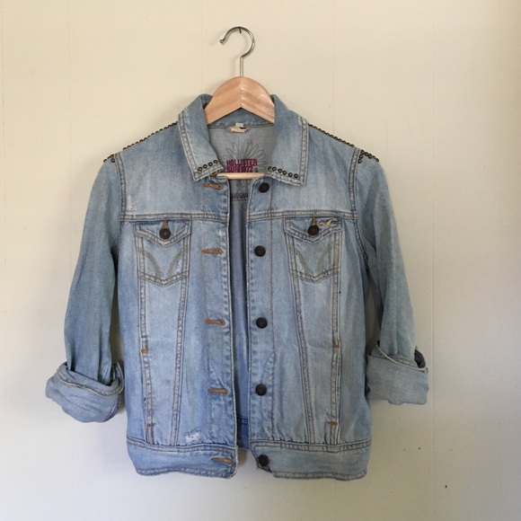 Hollister Denim Jacket w/Handmade details S