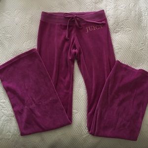 juicy Couture velour sweatpants