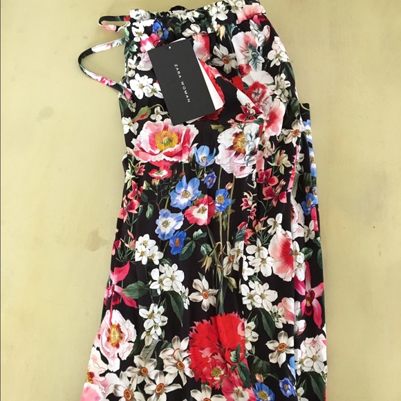 Zara Floral Trousers