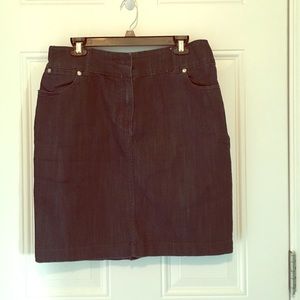 Dana Buchman denim skirt