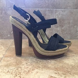 Size 6.5 high heal shoes Jessica Simpson