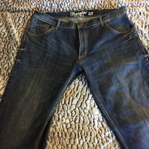 Men's Wrangler Retro Slim Boot 36x34 *WORN ONCE!!!