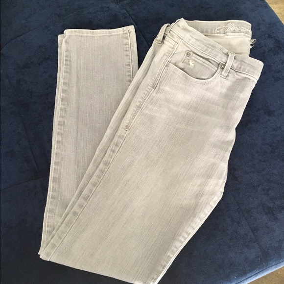 Grey Abercrombie & Fitch Jeans