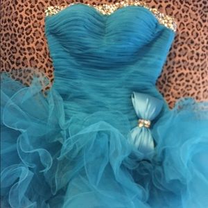 Blue Sherri hill dress