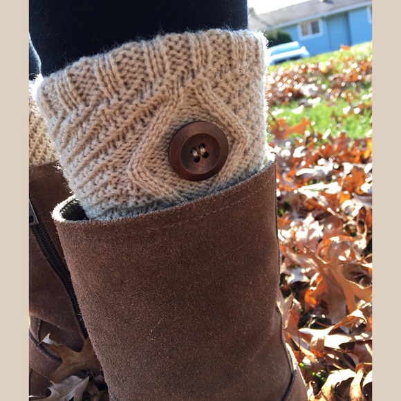 Buttoned Boot Socks - Picture 2 of 3