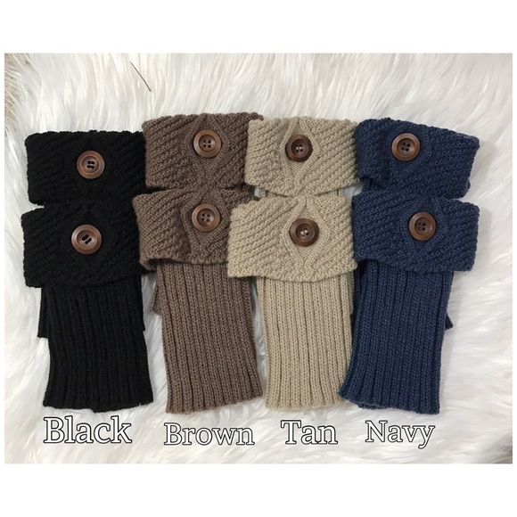 Buttoned Boot Socks - Picture 3 of 3