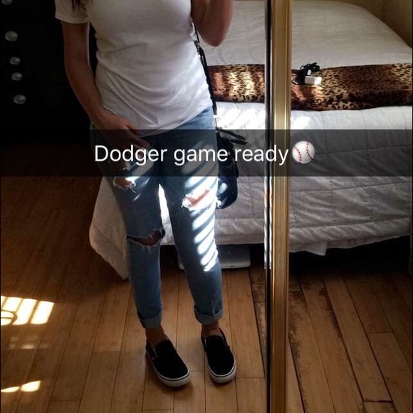Distressed Hollister Jeans