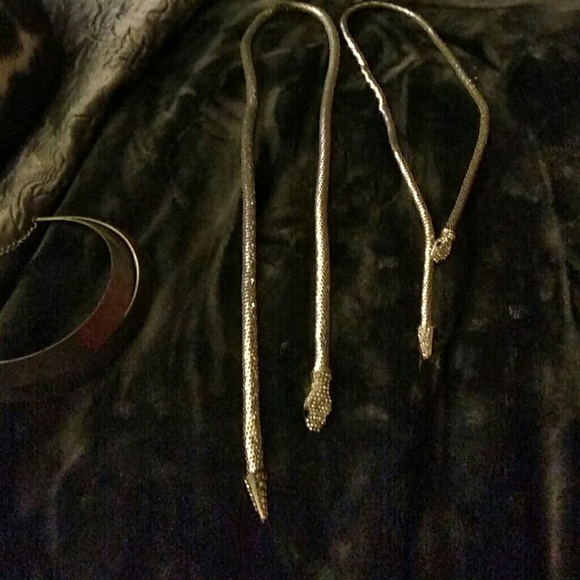 Large snake necklace or body chain - Picture 2 of 3