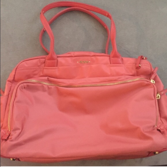 Tumi I coral weekender