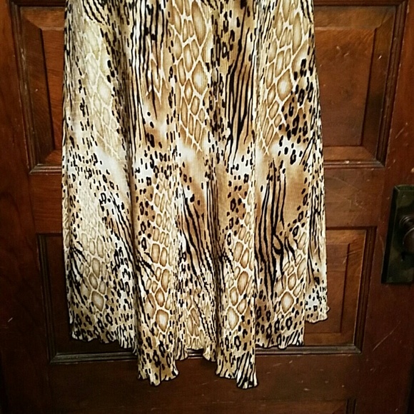 Sexy VLV PinUp Crinkle Cheetah Cruise Dress 10 - Picture 3 of 4