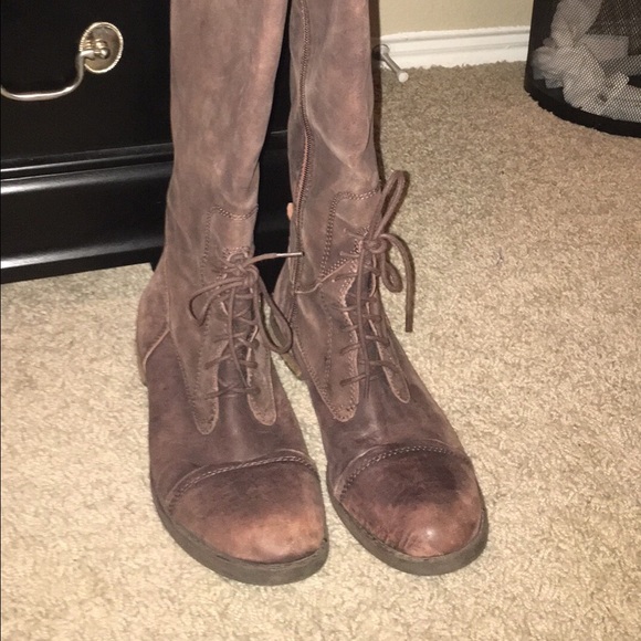 Lucky Brand riding boots. - Picture 1 of 3