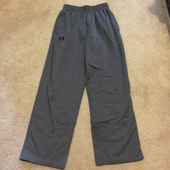 Gray loose fitting Under Armour sweat pants
