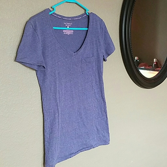 Victoria's Secret blue/indigo Heathered M T-shirt