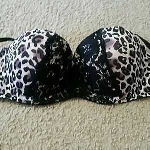 Lepord print bra