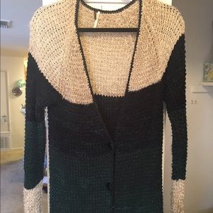 Free people knitted boyfriend cardigan