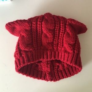 Beanie with cat ears