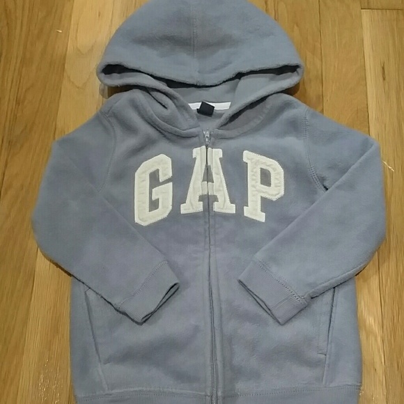 Gap 4T fleece zip up hoodie