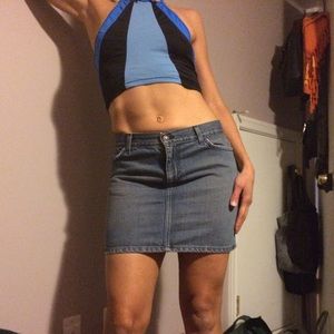 Jean Mini Skirt
