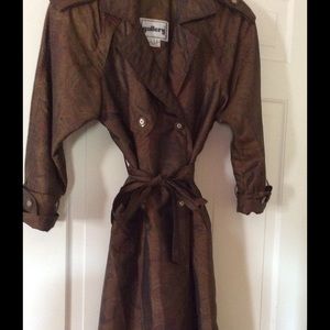 Silk like Raincoat