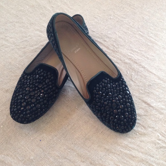 Fab Italian Velvet Flats